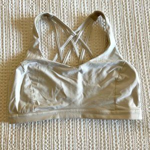 Lululemon | Energy Sports Bra - Size 10 - White